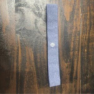 lululemon athletica  Heathered Navy Headband - Sweat-Wicking Athletic Band